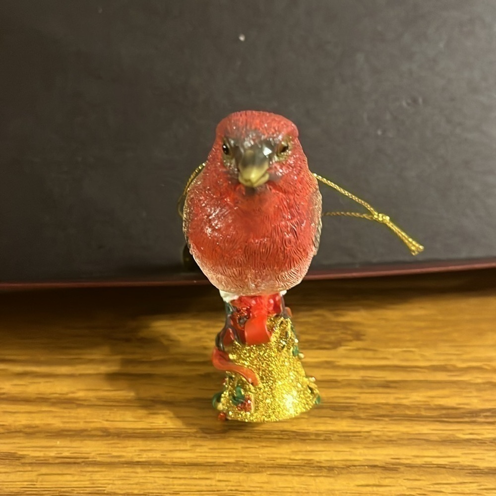 The Danbury mint Christmas ornament - purple finch - Picture 2 of 5